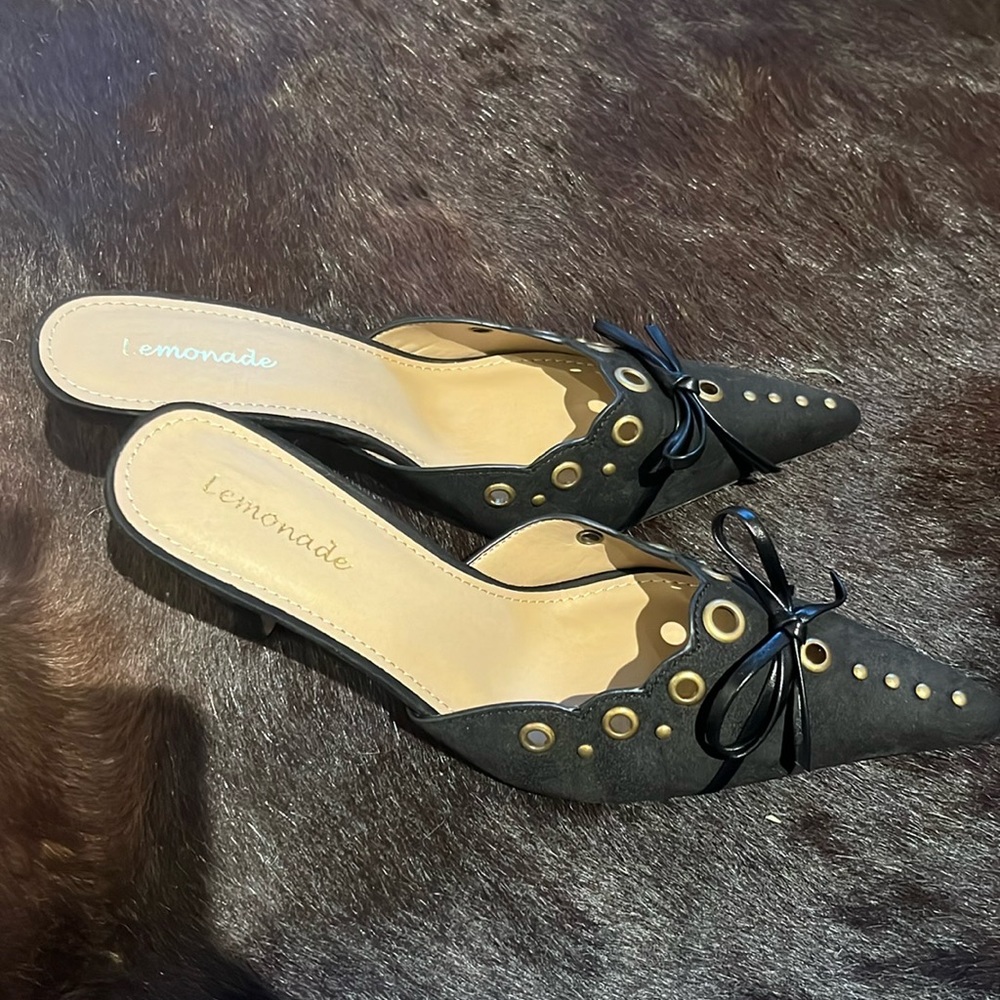 Pointed Toe Mules | Size 9 | Ever worn, still in box